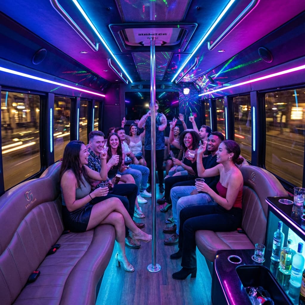 DJ Lighting Bus